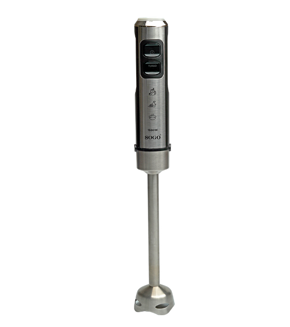 Stavblender SOGO BAT-SS-14475. Stavmixer 1500 W. Ekstra langt skaft..