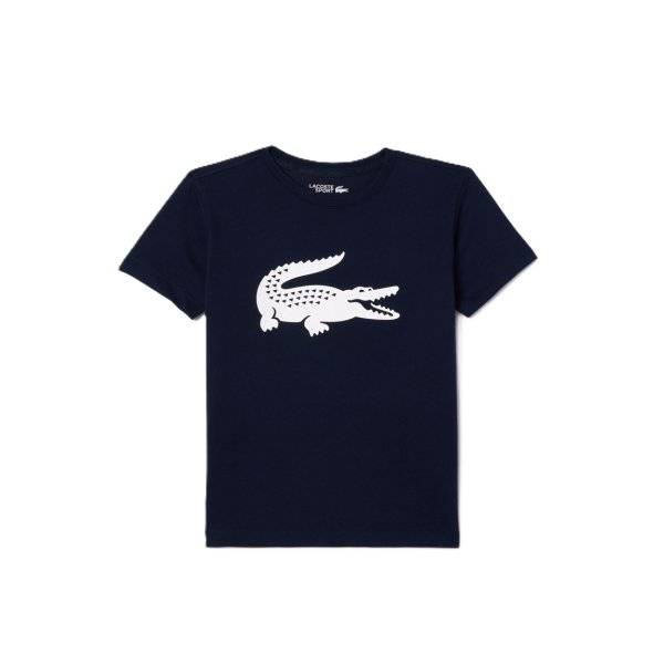 Lacoste Tennis Tee Navy Jr (Storlek: S)