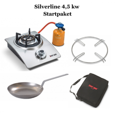 Hot Wok Silverline 4,5 kw startpaket