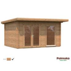 Stuga Palmako Heidi 11,7 m2 Brun dippad