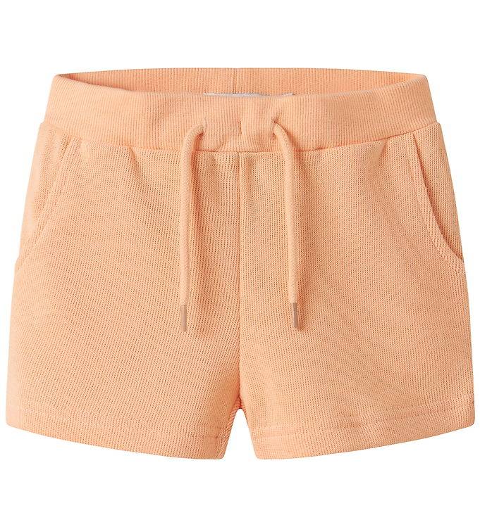 Name It Sweatshorts - NmmFerdi - Peach Fuzz - Name It - 3 år (98) - Shorts