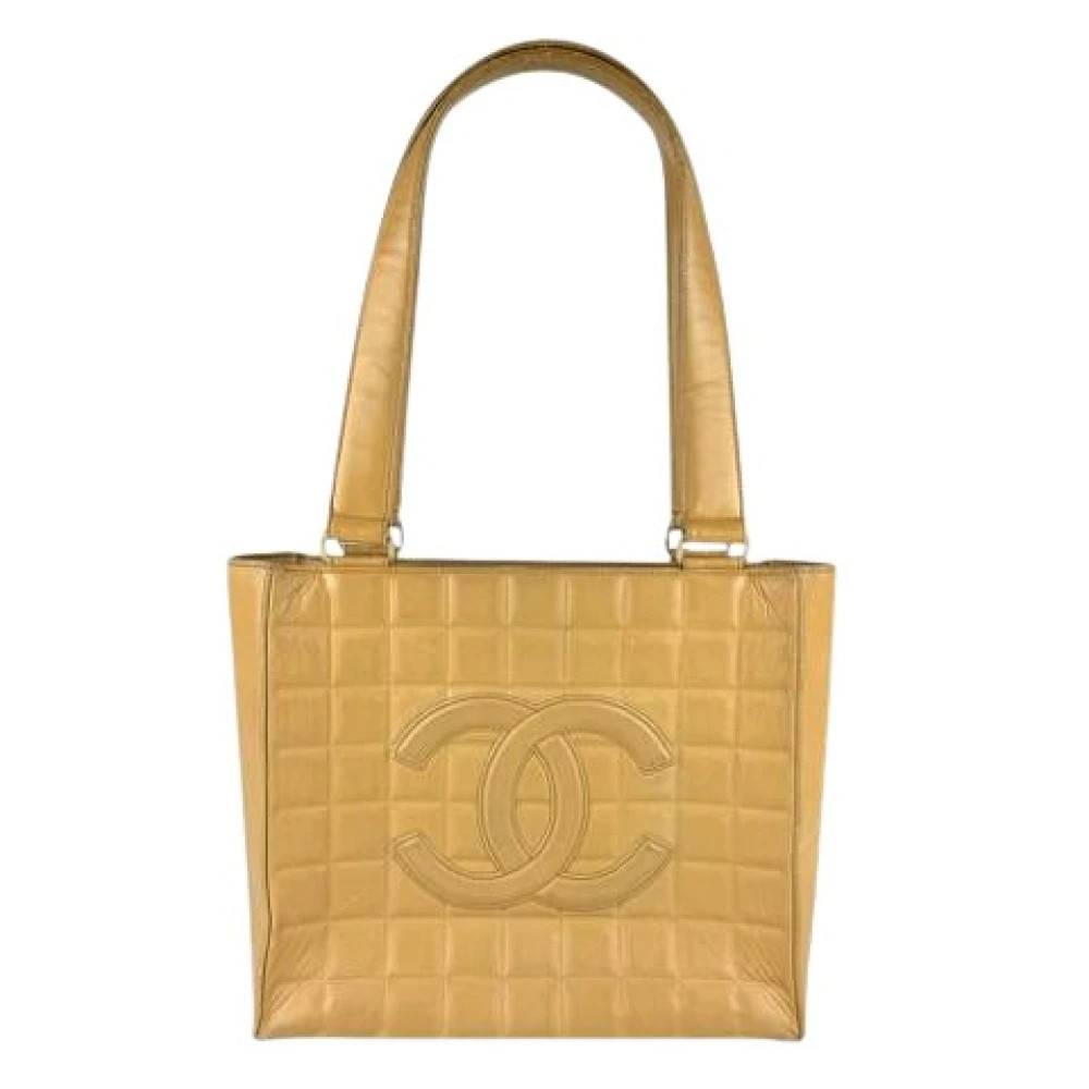 Chanel Vintage Pre-owned Vintage Tote Bag - Vintage - Dame - Beige - ONE SIZE - Uld