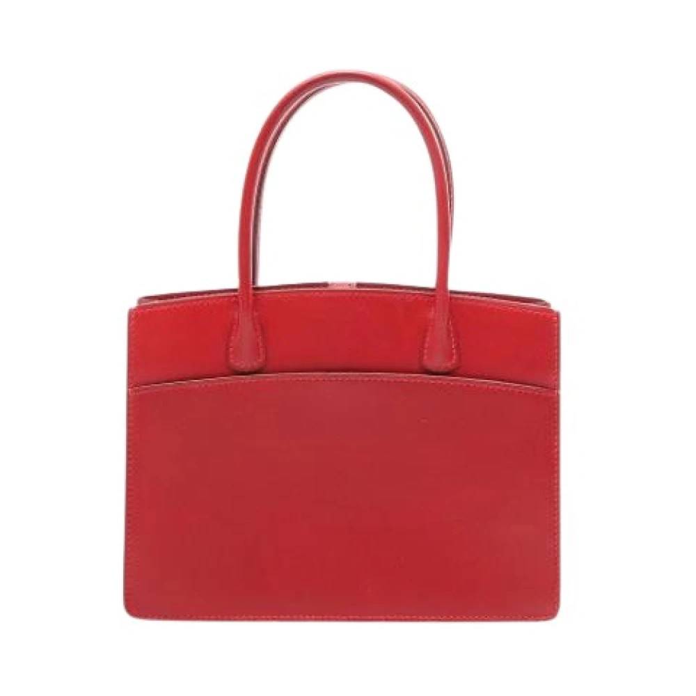 Hermès Vintage Pre-owned Handbag - Vintage - Dame - Rød - ONE SIZE - Læder
