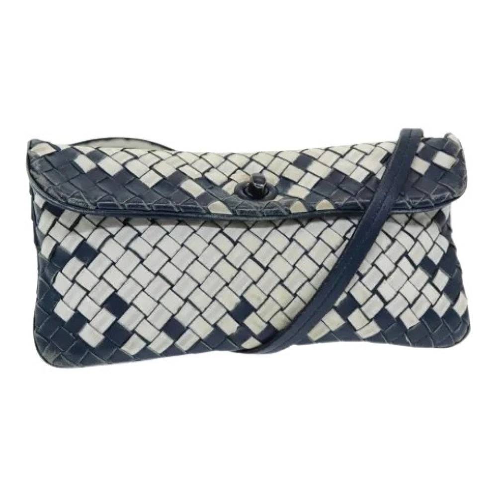 Bottega Veneta Vintage Pre-owned Leather Shoulder Bag - Vintage - Dame - Flerfarvet - ONE SIZE - Uld