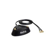 ALFA Network - ARS-AS02T - Dual magnetic antenna stand with 2 m length RG-174 RF cable