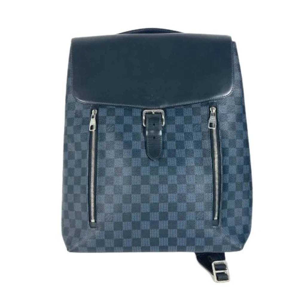 Louis Vuitton Vintage Pre-owned Vintage Damier Canvas Rygsæk - Vintage - unisex - Blå - ONE SIZE - Uld