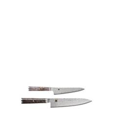 5000 Mcd 67, Knivsæt 2-P, Sort Ahorn Home Kitchen Knives & Accessories Knife Sets Silver Miyabi