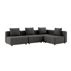 Cobana Lounge Sofa - 5 seater corner sofa - Cobana Grey / Utan armstöd