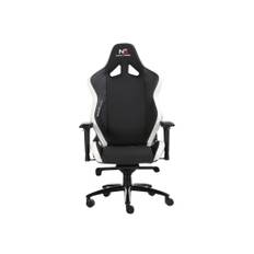 Nordic Gaming Heavy Metal Gamer Stol Black White Max200 kg.