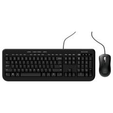 Incase Wired Desktop 600 (Tastatur & Maus) Tangentbord, mus-set Sladd Tyska, QWERTZ Svart