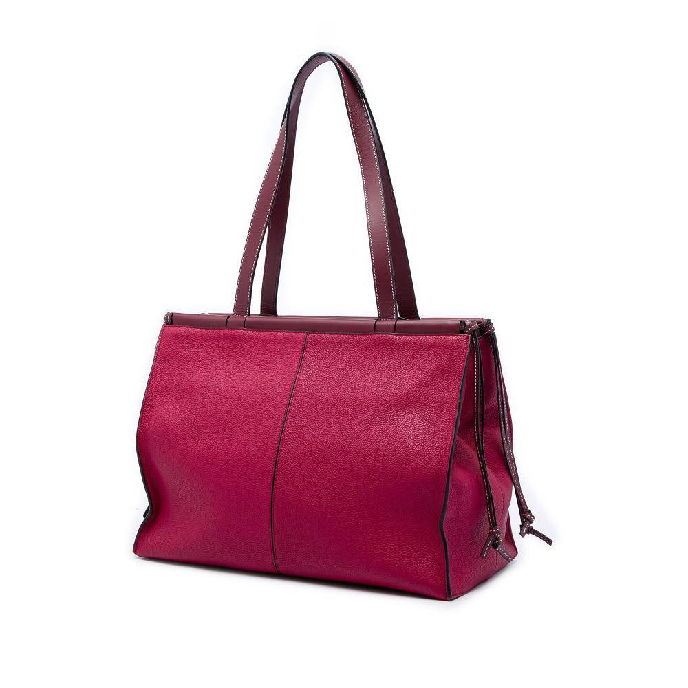 Loewe Vintage Tote Stl. - Totebags Från Magasin - Red (L 26cm x W 35cm x D 19cm)