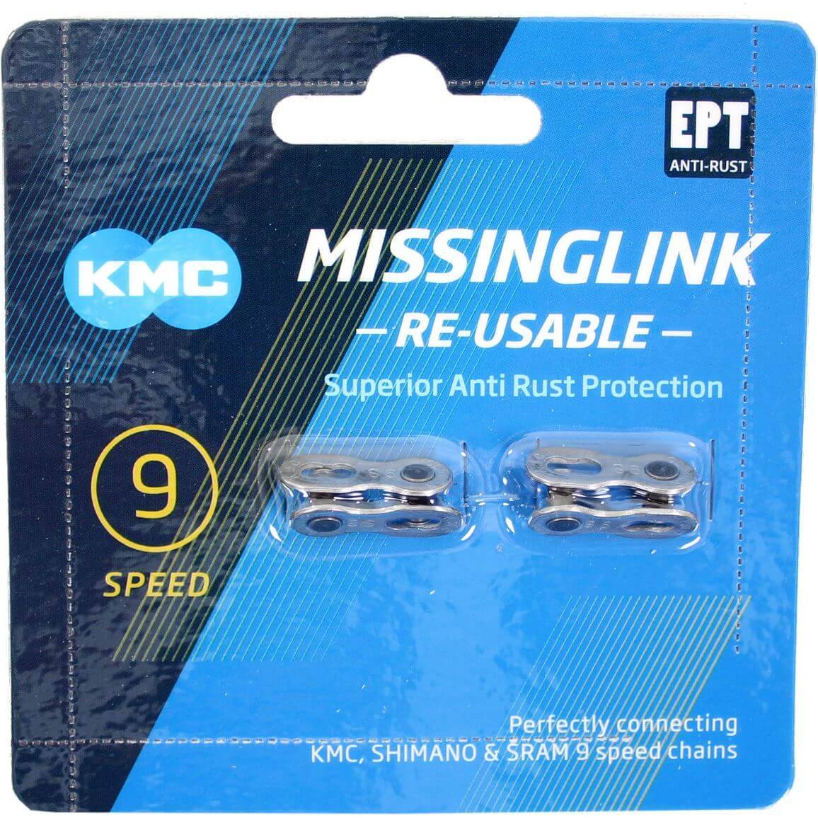 KMC missinglink X9 sølv på kort (2)
