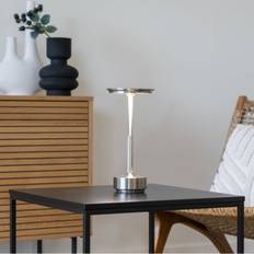 Bordlampe Genopladelig og Ledningsfri Bordlampe i Stål