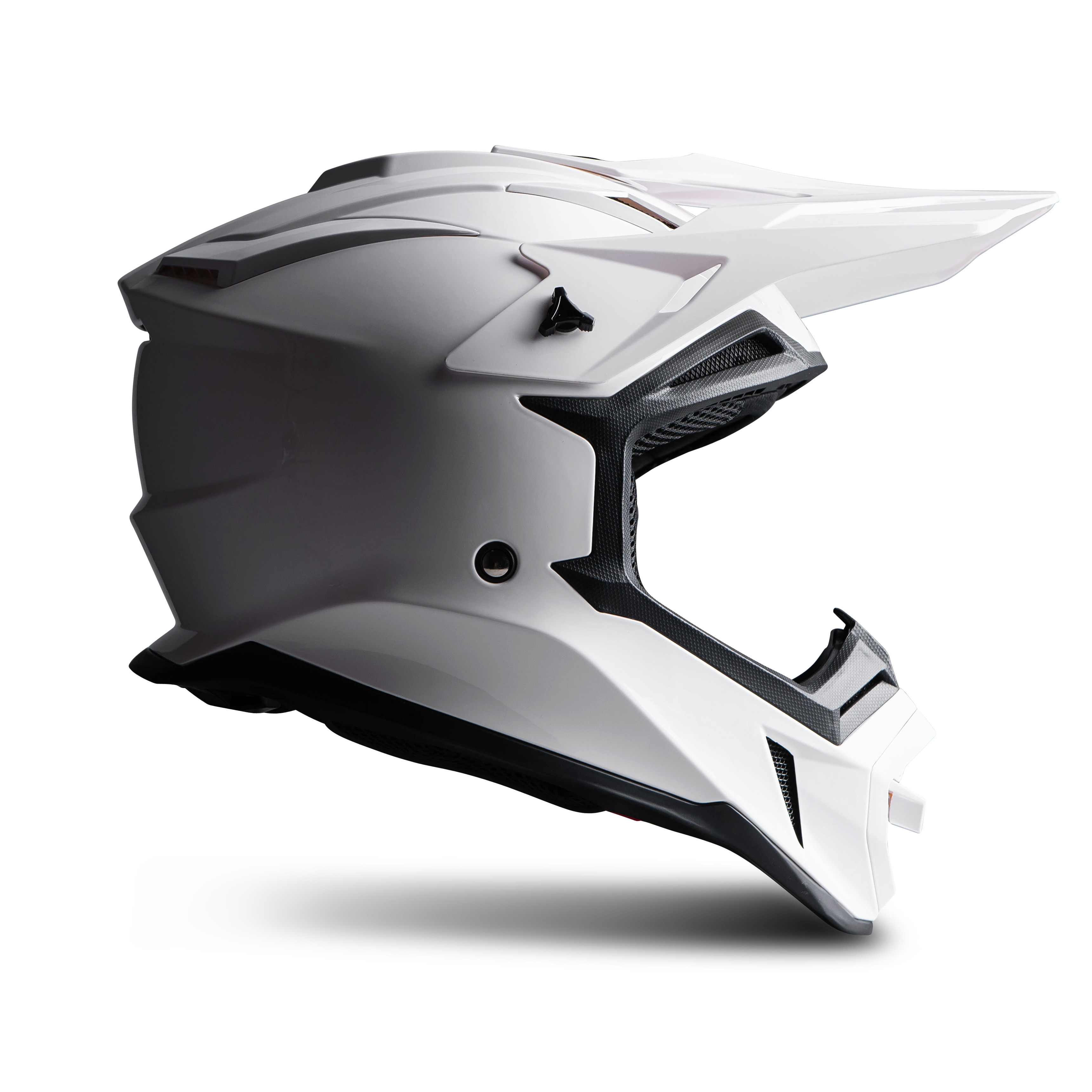 Raven Airborne Evo Crosshjälm Glänsande VitM