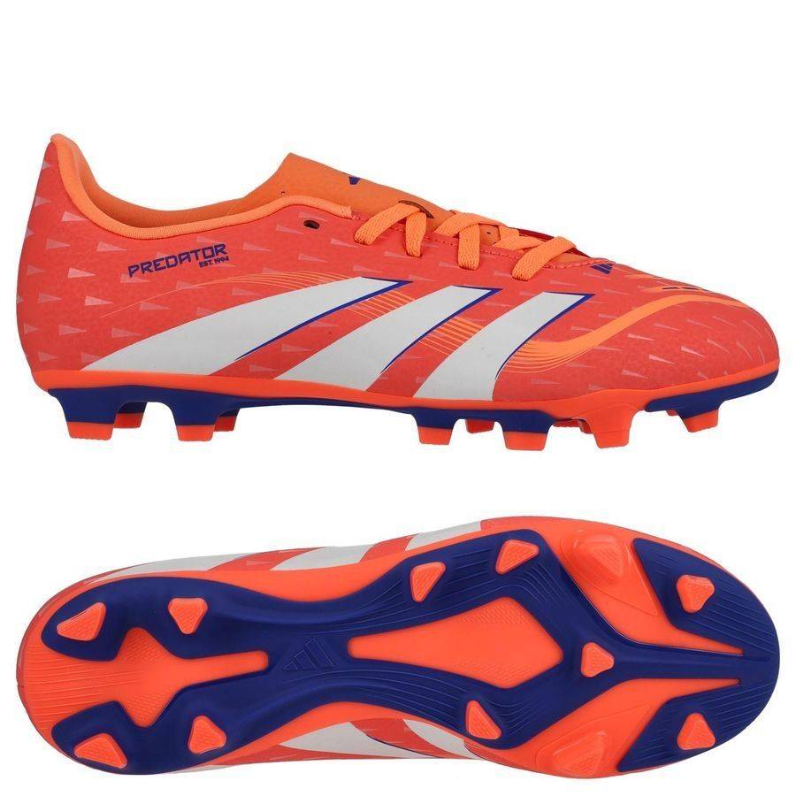 adidas Predator Club Fxg Coral Blaze - Orange/vit/beam Orange Barn - ['Orange'] (36⅔)
