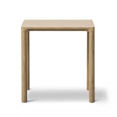 Fredericia Furniture Piloti 6705 sidobord ljus oljad ek, höjd 35 cm