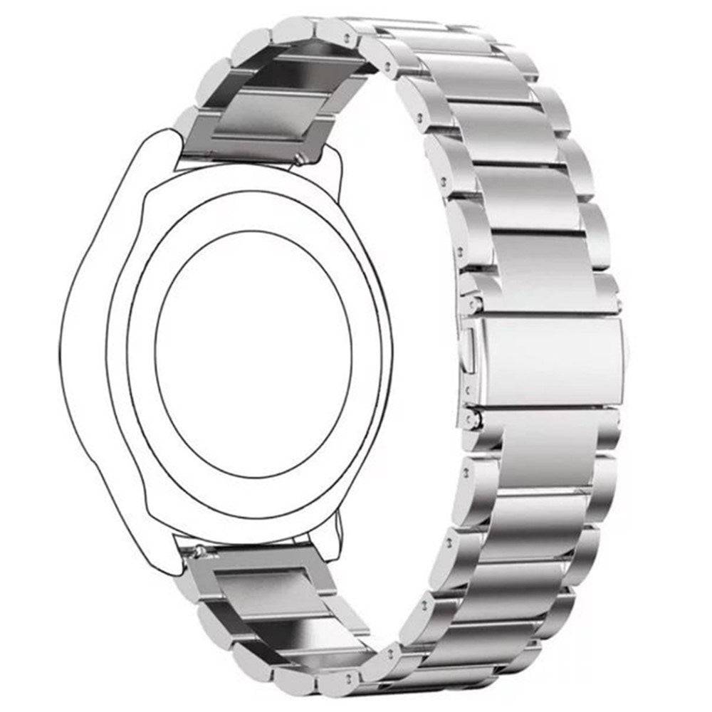 Huawei GT 4 / 5 (41mm) / 5 Pro (42mm) EIDERWOOD Metal Smartwatch Rem - Sølv