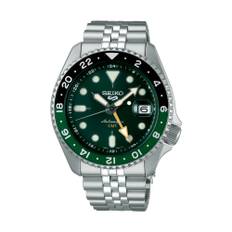 Seiko, Tilbehør, Dame, Grå, ONE SIZE, Ssk035K1 - Seiko 5 Sports Automatisk GMT