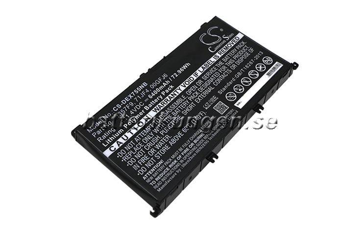 Batteri till Dell Inspiron 15 7559 mfl - 6.400 mAh