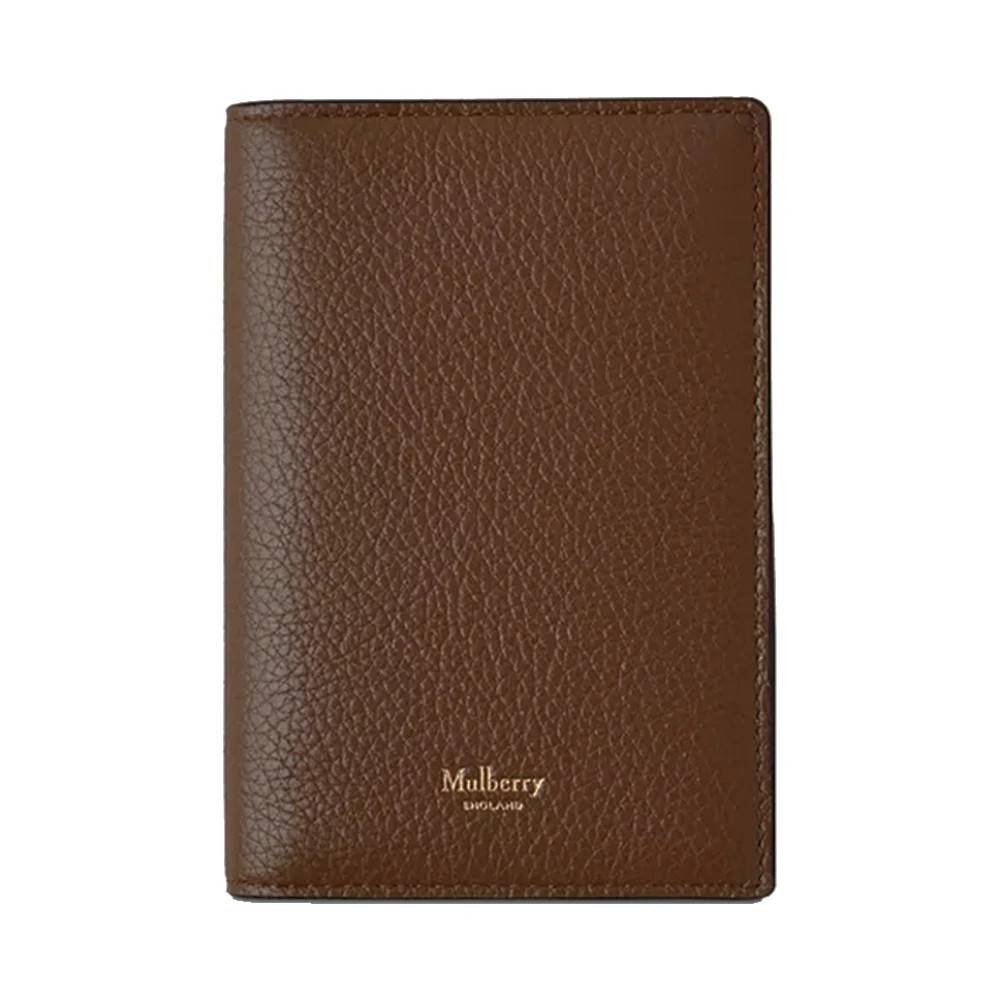 Mulberry Passport Cover Two Tone - Accessories - Herre - Brun - ONE SIZE - Læder