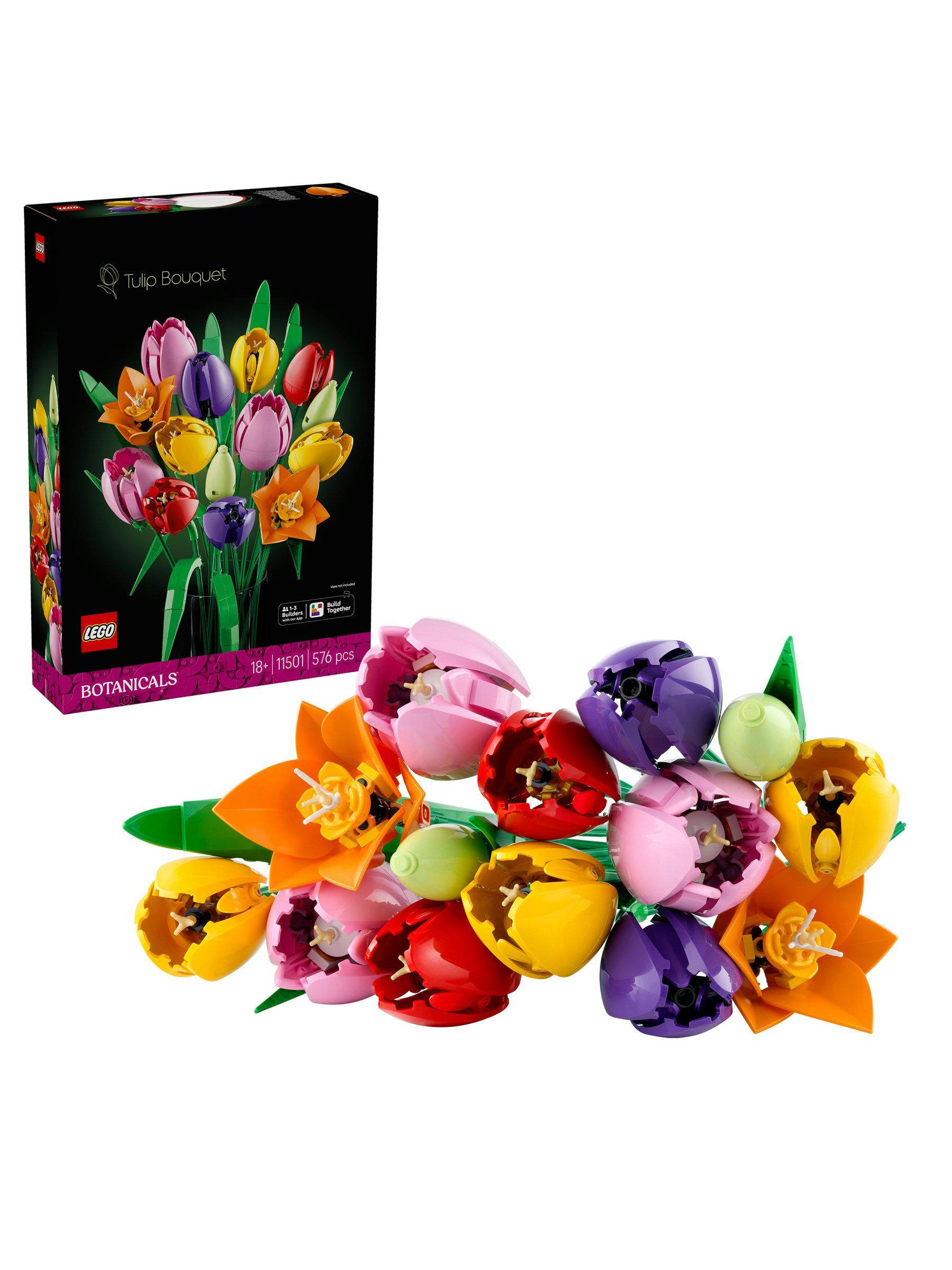 LEGO LEGO Botanicals Tulip Bouquet Artificial Flowers Set 11501