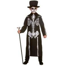 Day of the Dead skelet kostume til børn