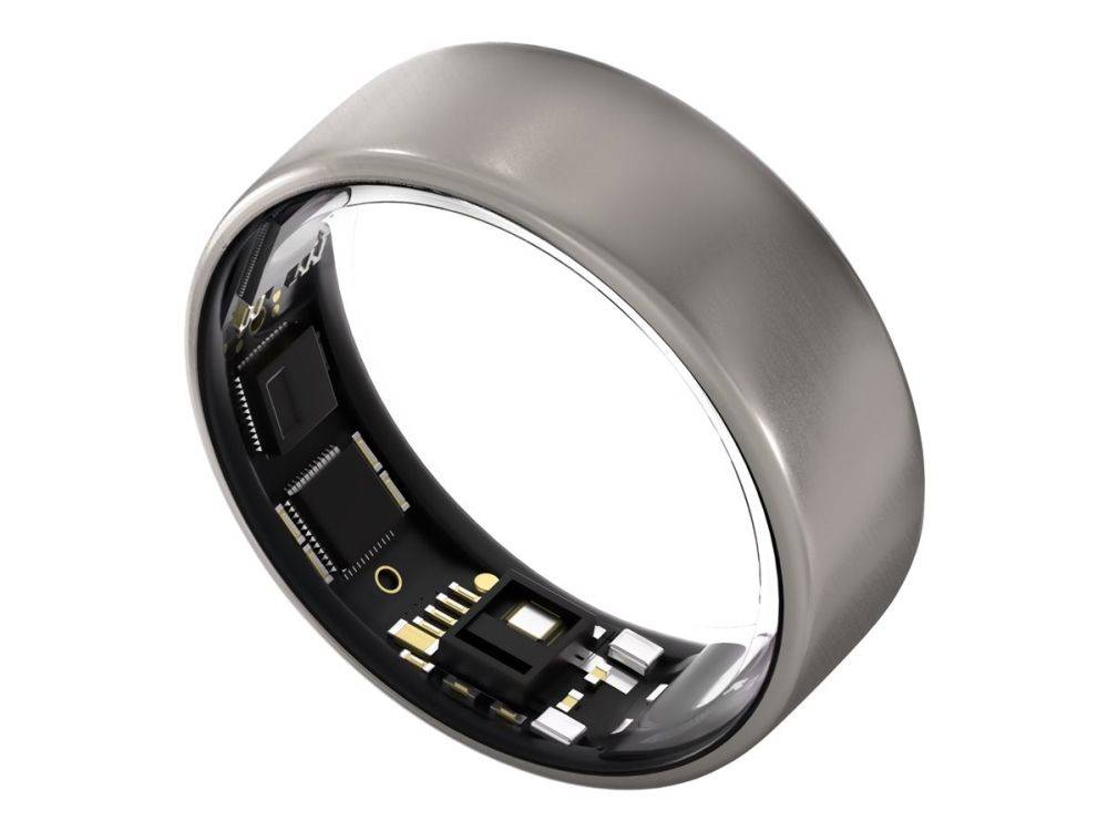 Ultrahuman Ring AIR – Sleep and Fitness Tracker, Smart Ring for Men and Women, No app fee for standard features, Up to 6 days battery life (Size 12 )