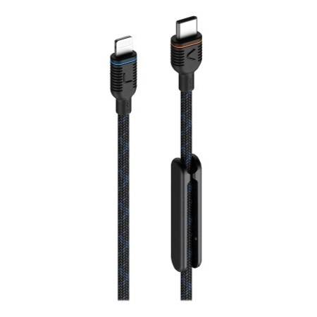 UNISYNK USB-C to Lightning Cable Black 1.2m
