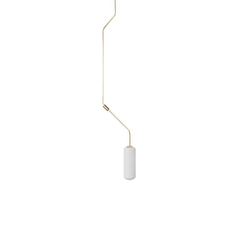 Frama Ventus form 02 taklampa brass
