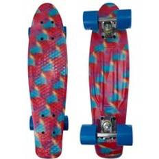 22 &#34;skateboard mini cruiser skateboard plast galax stj&#xE4;rnhimmel tryckt longboard retro banan fishboard street utomhus sport - F