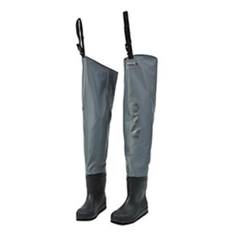 Excel Hip Waders 70D Gray 3L (Felt Sole) OH-001F grå färg
