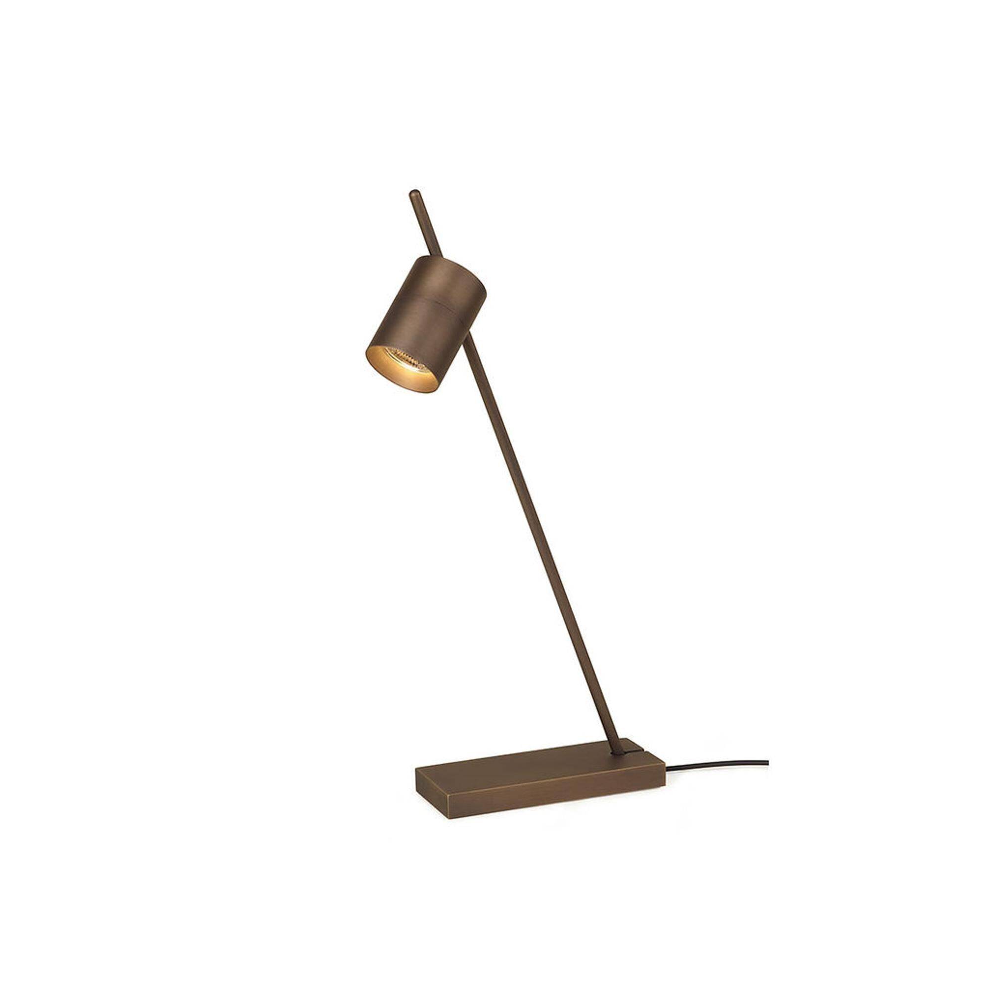 Trizo 21 Aude-Table Bordlampe Bronze.