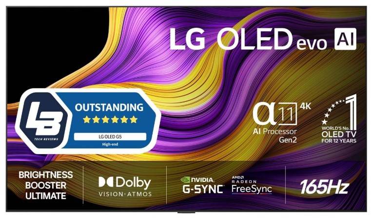 LG 65″ OLED evo AI G5 Smart-TV