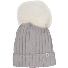 Huttelihut Hat Knit Alpaca Pompom 54\6-8Y - Huer & Hatte Uld hos Magasin