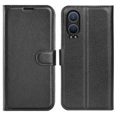 OnePlus Nord CE4 Lite - Læder cover / pung - Sort