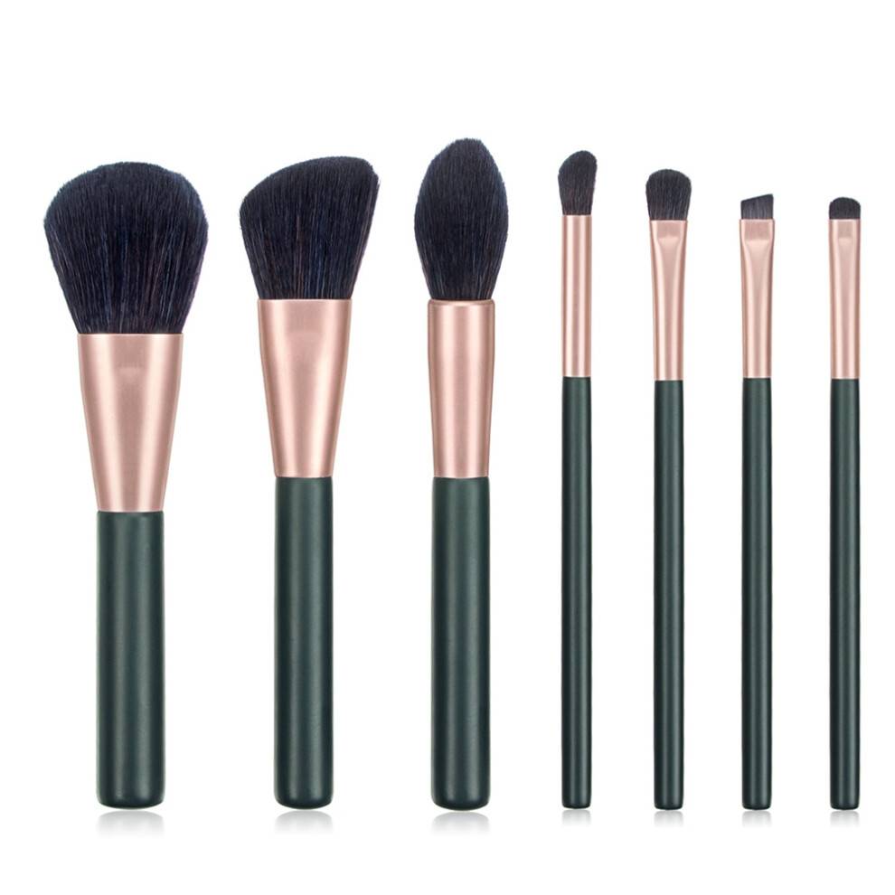 7Pcs Makeup Brushes Set Face Powder Foundation Eye Shadow Contour Concealer Portable Travel Makeup Brush Beauty Brush