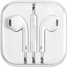 Headset Earpods til iPhone med volumenkontrol - Hvid