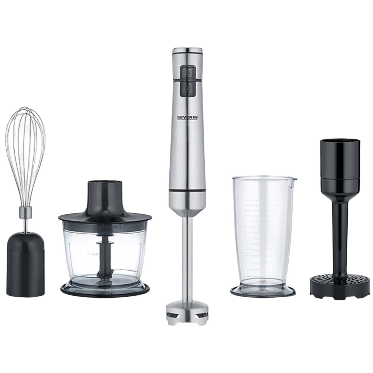 Severin Genopladeligt Premium-sæt til stavblender SM3775.