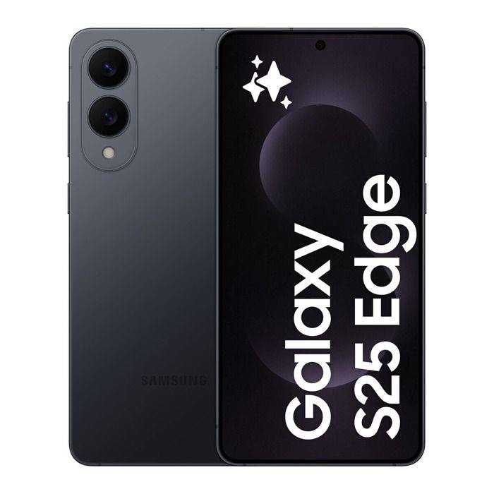 Smartphone Samsung Galaxy S25 Edge 5G 256 GB Svart