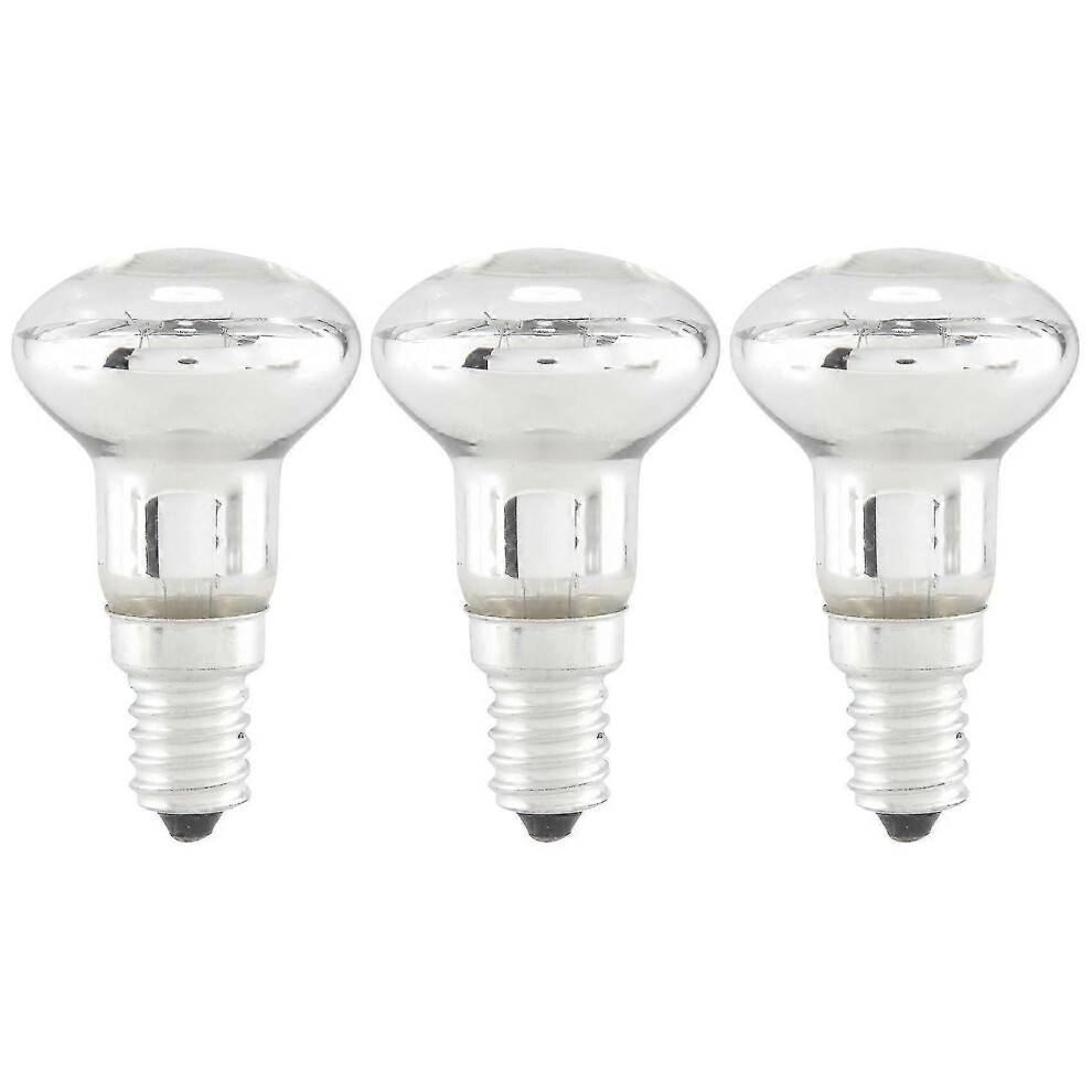 (3pcs) Replacement Lava Lamp E14 R39 30w Screw In Light Bulb Clear Reflector Spot Light Lava Incandescent,hw