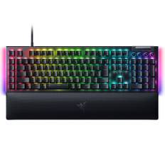 Razer Razer BlackWidow V4 JP Green Switch Wired gaming keyboard with 6 dedicated macro keys and media keys for advanced commands and shortcuts