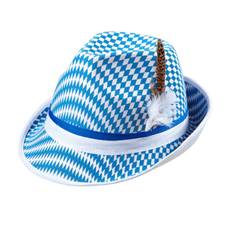Oktoberfest Fedora Hatt Med Fjädrar