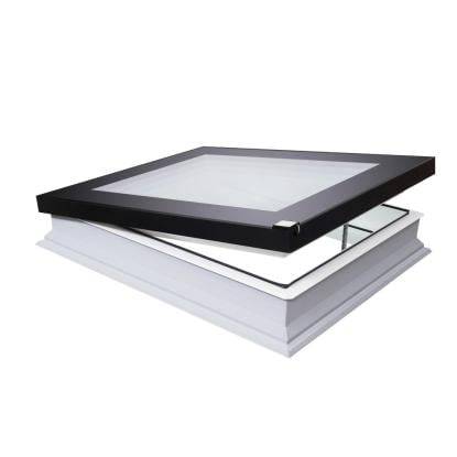 FAKRO DEF DU6 Z-Wave elektrisk fladtagsvindue, 3-lags glas - 120 x 120 cm