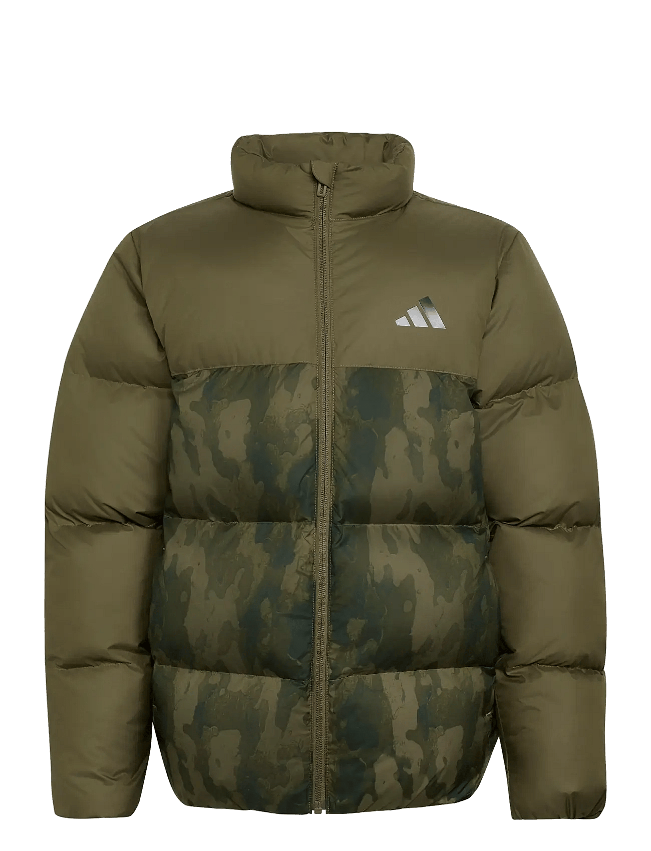 adidas Sportswear J Sd Aop Jkt - Khaki green - 140