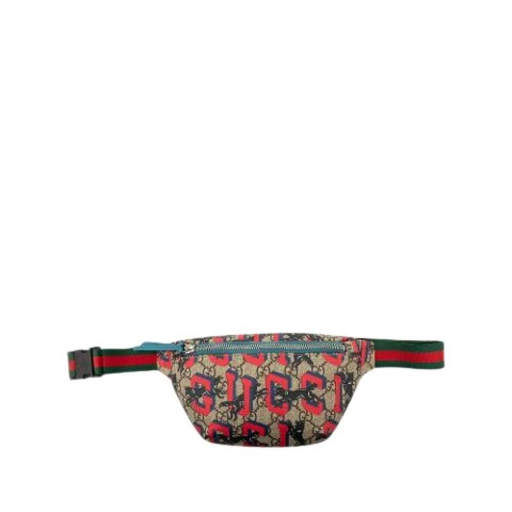 Gucci Vintage Pre-owned Bumbag - Vintage - Dame - Beige - ONE SIZE - Læder