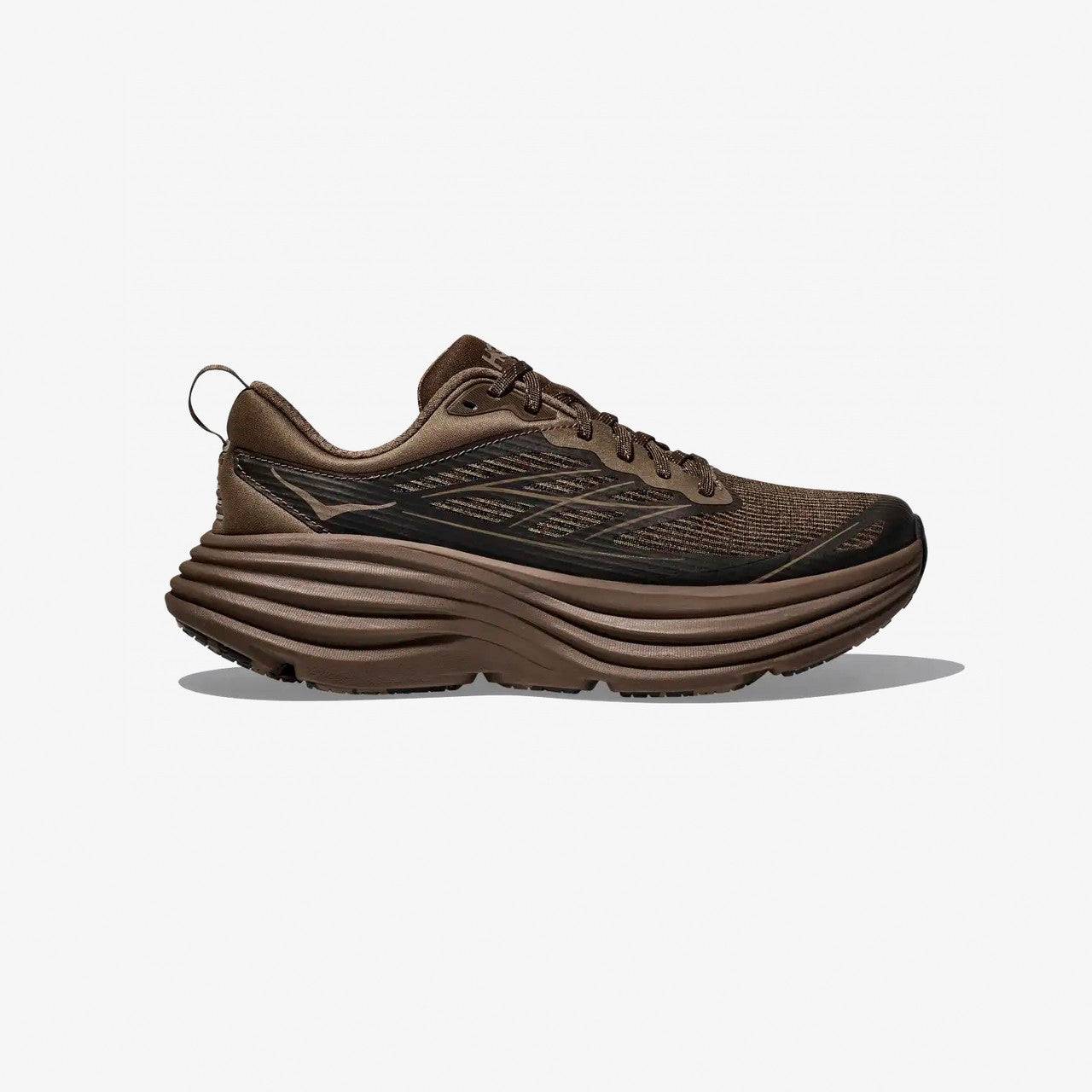 Hoka Bondi 8 TS Caged - UMBER/DEEP UMBER - unisex - 5.5