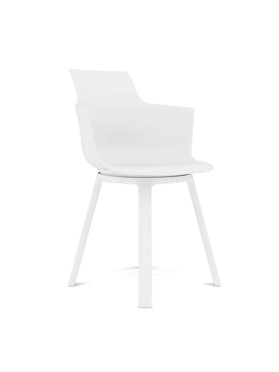 Social Turn Dining Chair fra Varier White - Jacobsen Plus