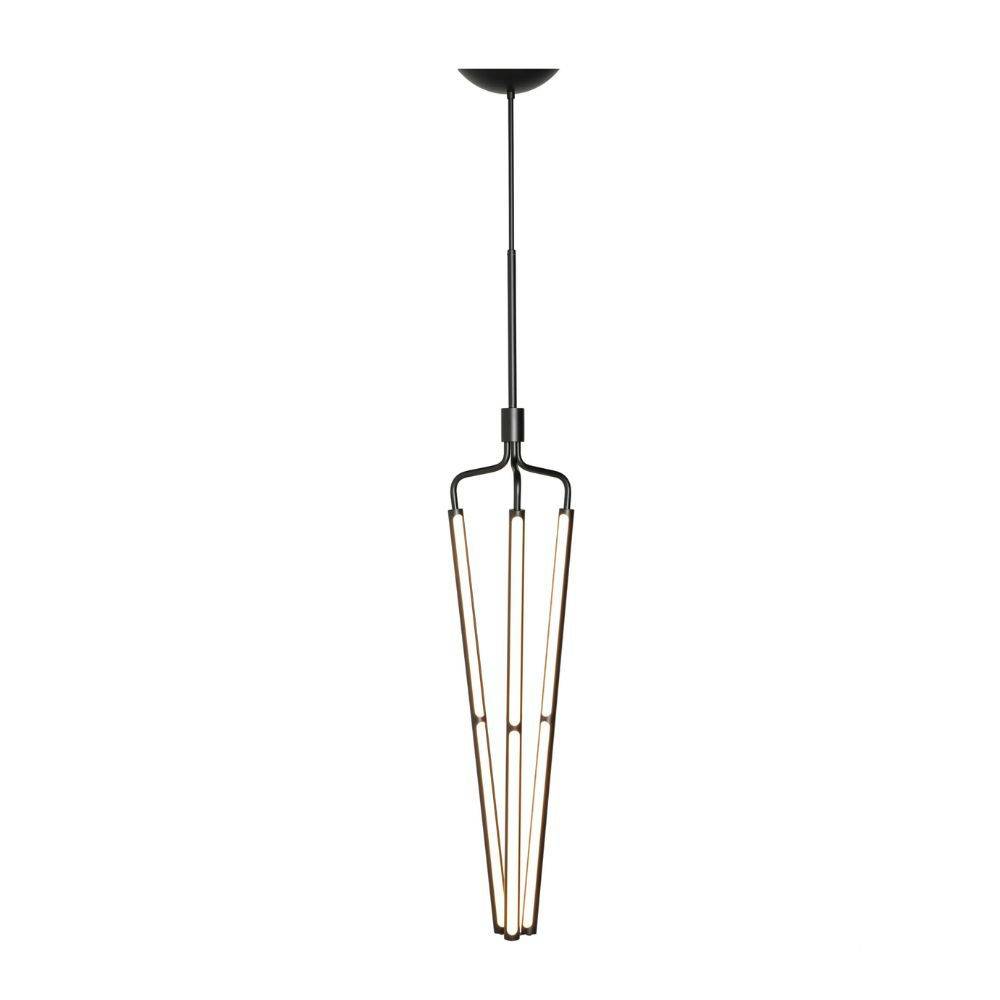 RUBN Bloomsbury ljuskrona lång 3 ljuskronor (H165,5-223 cm) Black