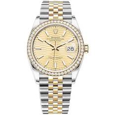 Rolex Damklocka 126283RBR-0025 Datejust 36 Guld/18 karat gult guld