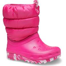 Crocs Girls Classic Neo Lined Puffer Winter Boots UK Size 2 (EU 33-34)